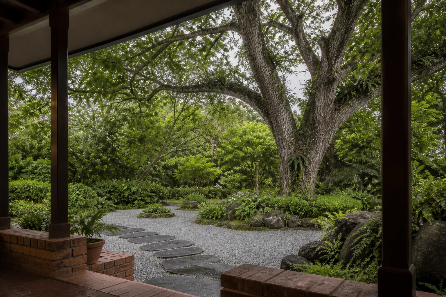 A room for the rain